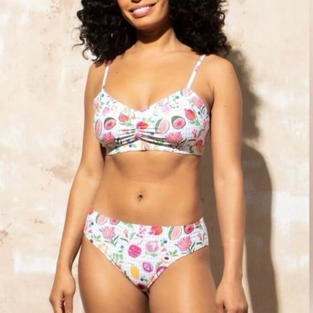 MOTT50 Fresco Crush Fruit Swim Bikini Set Chloe Swim Bra Juliet Bikini Bottom